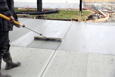 Driveway Pad Installation