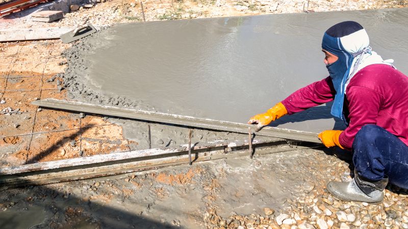 Scheduling concrete work